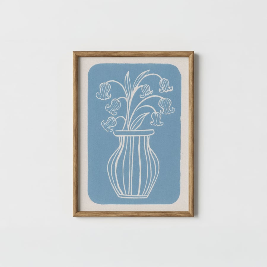 Bluebells Art Print