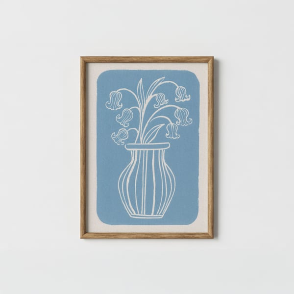 Bluebells Art Print