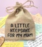 Mum Quote Keepsake Bag, 31 Quotes, Mother Gift, Mother's Day Present 