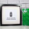 HAN SOLO IN CARBONITE - FRAMED LEGO STAR WARS MINIFIGURE - STUNNING