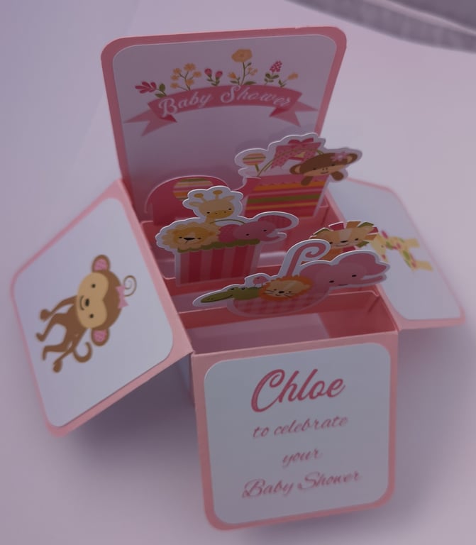 Baby Shower or New Baby Large Box Card 