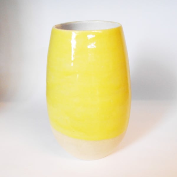 Sunflower Yellow Vase.