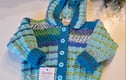 DESIGNER HAND KNITTED BABY HOODIE CARDIGAN/JACKETS