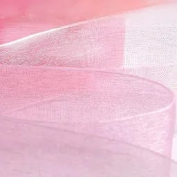 Baby Pink organza Ribbon 25mm x 4 metres 