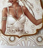 Make the rest of your life the best of your life Art Deco birthday card - Image 4