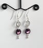 Sterling Silver Crystal Earrings - Image 5