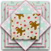 Christmas Gingerbread Fat Quarter