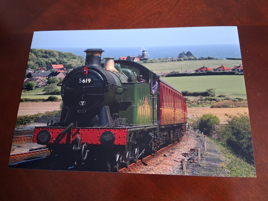 TRAIN PHOTO 12 X 8