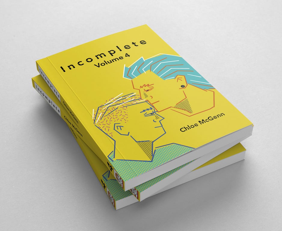 Incomplete volume 4 - a graphic novel about LGBT issues and disability