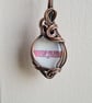 Top Mum Glass & Copper Pendant Necklace Gift Jewellery Jewelry Mothers Day - Image 10