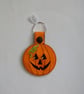 506. Halloween Jack O' Lantern - Pumpkin keyring. - Image 2