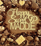 16th Birthday Cake Topper, Happy 16th Birthday Cake Topper, Custom Cake Topper
