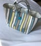 Handmade Fabric Lunch Bag - Image 2