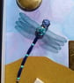 Ancient Wisdom Scarab and Dragonfly Box Frame - Image 4