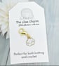 Cloud Face Stitch Marker, Progress Keeper - Image 1
