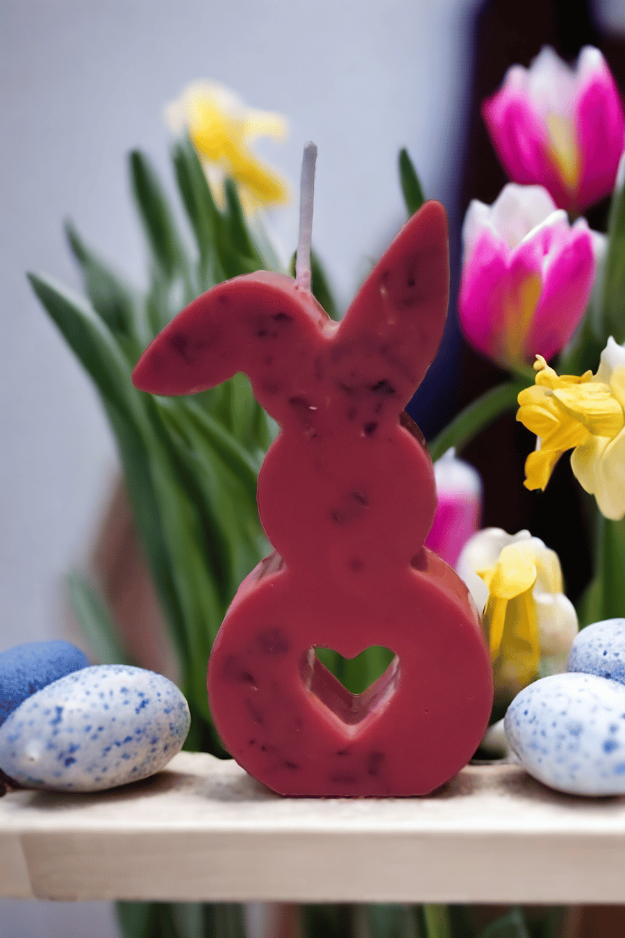 Soy Wax scented Easter Bunny candle 