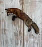 Pouncing Fox Wooden Keyring  - Image 3