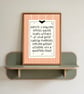Halloween Quote Decor, Spooky Art Print, Autumn Decorations. - Image 2
