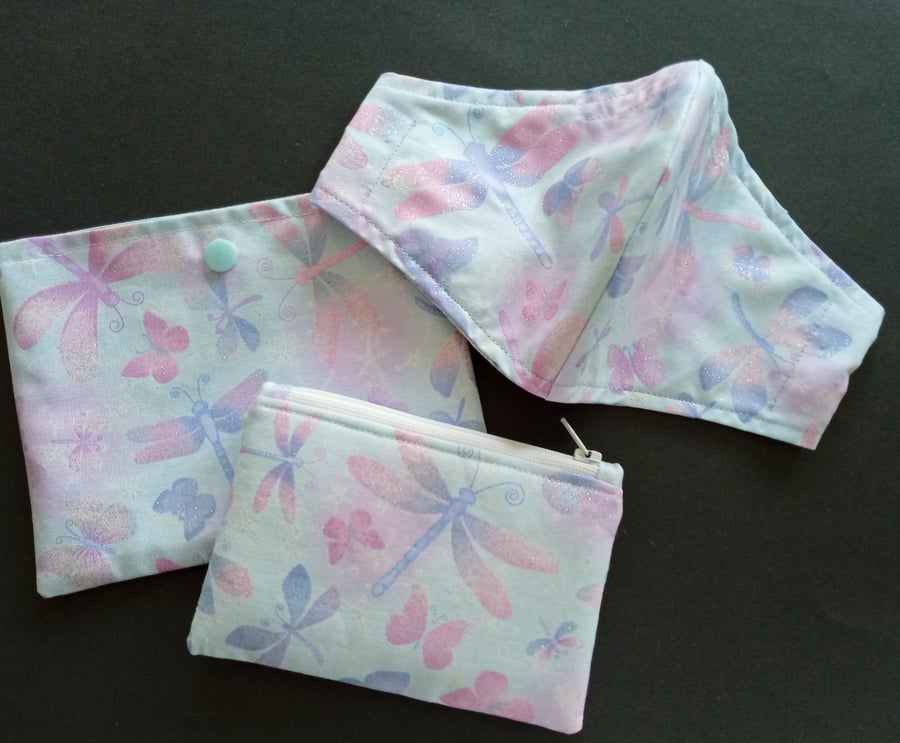 Dragonfly Face mask set