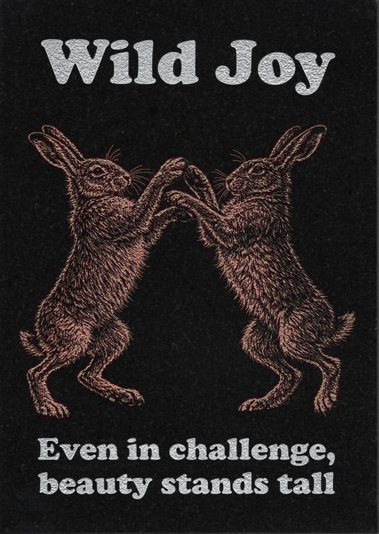 Wild Joy … Nature Wisdom (Hares)
