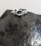 Sterling Silver Granulation Ring With Blue Topaz - Image 2