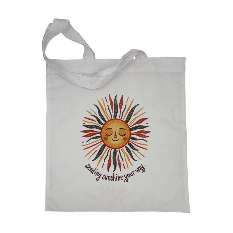 Boho Sunshine Tote Bag
