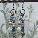 Kassia - Boho Cross Earrings - clutter core 