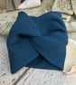 Teal blue twist wide cuff bracelet cover up, gift idea cuff bracelet  - Image 3
