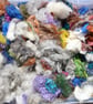 Perfectly imperfect 50g mixed bag of fleece and curls