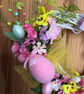 Heart Easter wicker wreath - Image 3
