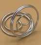Ornamental wire ring card holders for place cards, photos or table numbers  