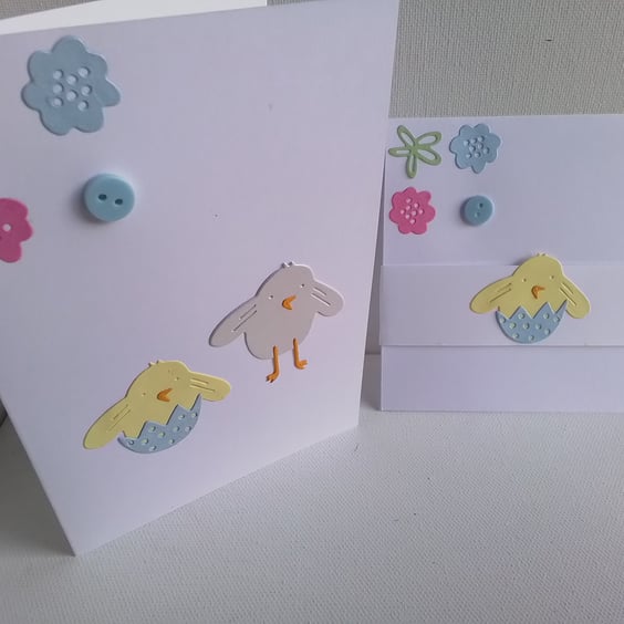 Easter card and gift voucher wallet set. Ref 064. Perfectly imperfect 