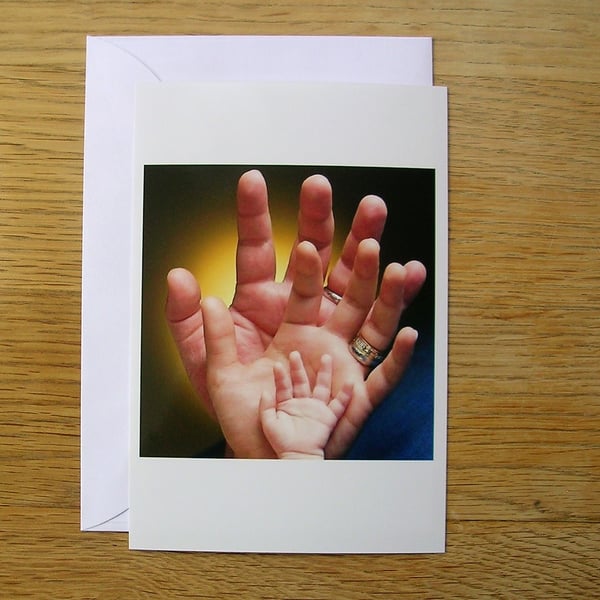 And Then There Were 3 new baby card