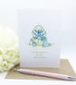 New Baby Boy Card - Baby Dragon Egg  - Image 1