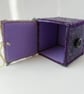 Handmade textile keepsake box, felt sheep - Image 5