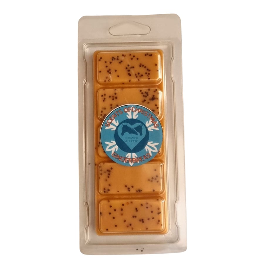 Christmas Fragrance Gingerbread Highly Scented Soy Wax Melts in Clamshell 60g