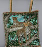 Leopard print tote bag. 
