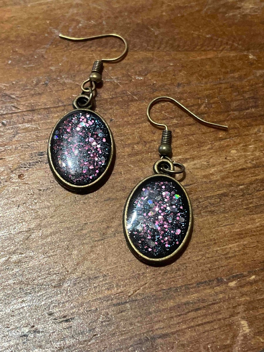 Galaxy earrings 