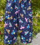 Navy Cars Cargo Trousers - Image 1