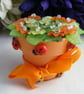 Handmade Gerbera Flower Pot Gift - Image 1
