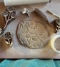 SALE Handmade Spring Ceramic brooch, Hand Made Pottery Badge - Image 7