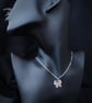 Butterfly silver pendant