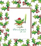 Yoda Star Wars Christmas Card