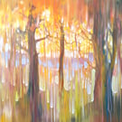 Abstract Autumn Wood