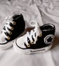 Baby High Top Shoes in black 3-6 months  - Image 2