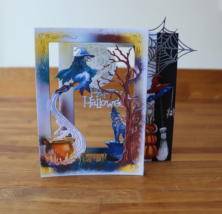 Halloween, The Witch and the Wolf.