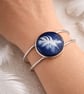 Feather Cyanotype Bracelet