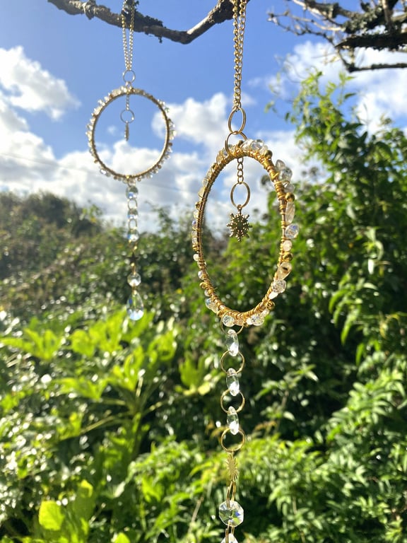 Astilbe - A Christmas Suncatcher