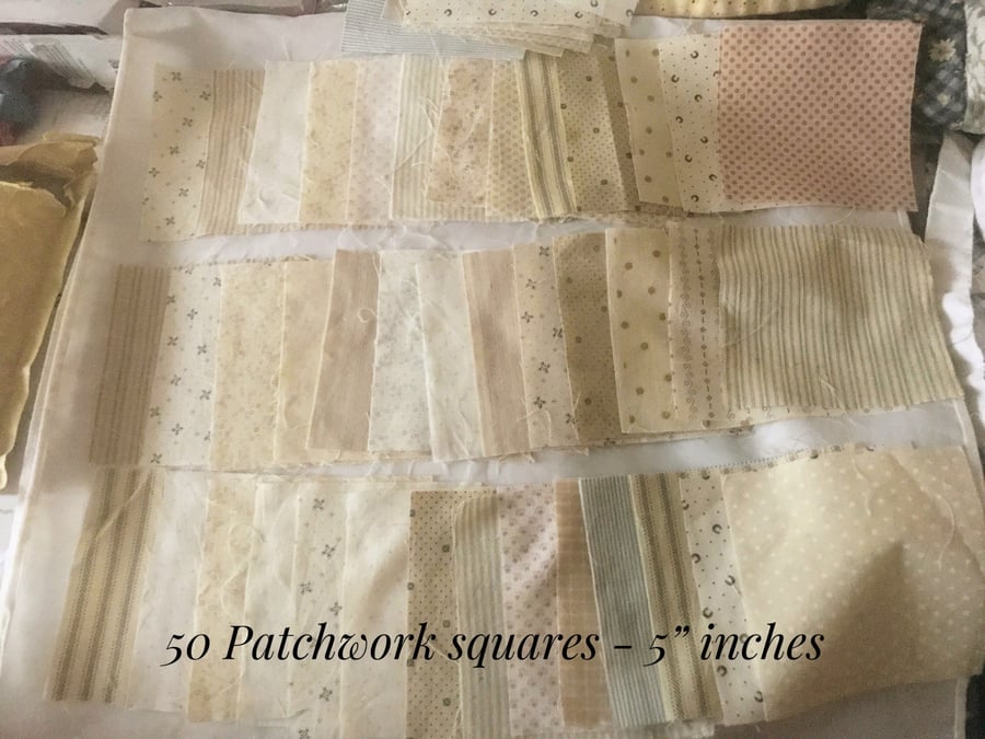 Patchwork Squares Fabric Bundle