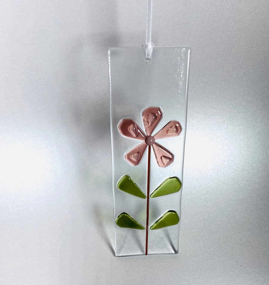  Retro style Fused glass glass hanging decoration